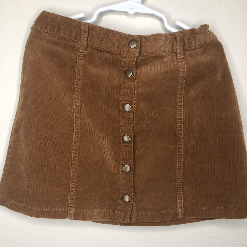 Girls button up Skirt